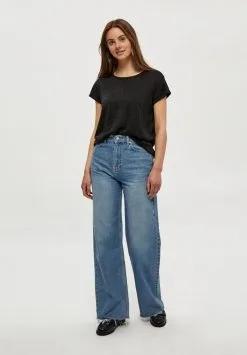 Minus Carlina- T-Shirt Basic - Black Lurex 9 Minus Carlina- T-Shirt Basic - Black Lurex -Minus Winkel 00715f1827614c6b8fbbb6aefd3ed904