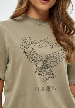 Minus Vilja- T-Shirt Print - Sand -Minus Winkel 031ed4a073e442d7b611b3b99ce95cbd