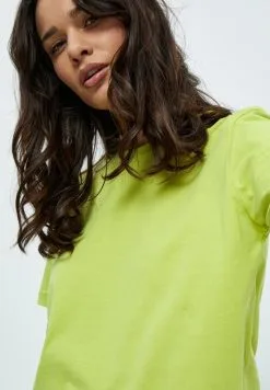 Minus Cathy - T-Shirt Basic - Bright Lime -Minus Winkel 03b33abff7eb4a2ca69f50573636575a