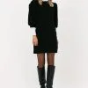 Minus Mika 3/4 Sleeve- Jurk - Zwart -Minus Winkel 03bfeb03e6094a47922c542f2b413a2d