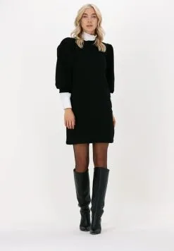 Minus Mika 3/4 Sleeve- Jurk - Zwart