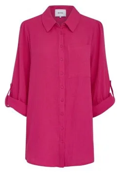 Minus Mavina Oversize - Overhemdblouse - Pink Flamingo -Minus Winkel 0465822586fc4a8191bbb2f8ace02b65