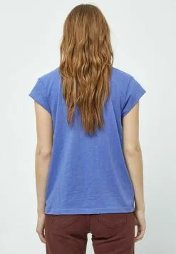 Minus Leti- T-Shirt Basic -Iris Bloom Purple -Minus Winkel 074b2587fba54fb089ed4f160d13f69c