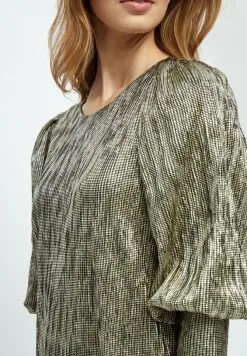 Minus Jamira- Jurk - Gold -Minus Winkel 07732e3f096b46d5a6eb56ae8a2f3f94