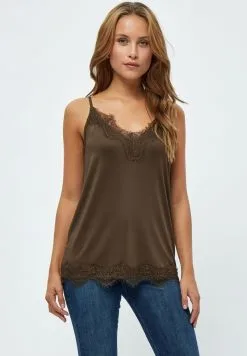 Minus Asa- Top - Slate Brown