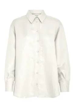 Minus Auguste- Overhemdblouse - Sand -Minus Winkel 084c35888a7248fbb1db20c733e267d5