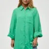 Minus Marly- Overhemdblouse - Apple Green
