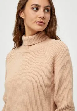 Minus AvaTurtleneck - Trui - Light Apricot -Minus Winkel 094e75a4c6e44fee8b7ada9416897d43