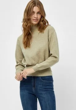 Minus JoseTurtleneck - Trui - Wood Smoke