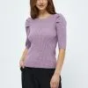 Minus Ava- T-Shirt Print - Violet Melange