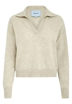 Minus Trui - Sand Gray Melange -Minus Winkel 0f0b690493b446a7ad388a5db8c7840f