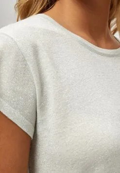 Minus Carlina- T-Shirt Basic - Frosted Mint Lurex 10 Minus Carlina- T-Shirt Basic - Frosted Mint Lurex -Minus Winkel 0f4a86f49b574f29897c1e27e894e77b