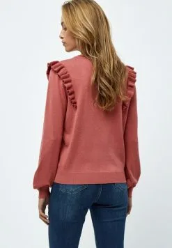 Minus Vesia - Trui - Dusty Cedar Red Melange -Minus Winkel 108083f91e1d4890845b5501178ab892