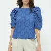 Minus Kalina - Blouse - Regatta Blue -Minus Winkel 12a6c38cd02f4efca5b06a28497a61a4
