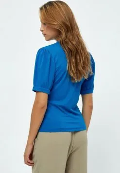 Minus Johanna- T-Shirt Basic - Ocean Blue -Minus Winkel 15268e42cbd14281893e4a7d0fef4106