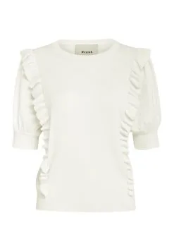 Minus Vesia - T-Shirt Basic - Broken White -Minus Winkel 15975044ed7f4b0ba10738bf852bcb33