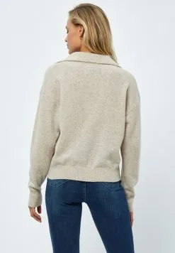 Minus Trui - Sand Gray Melange -Minus Winkel 16d2884d164140c7bb3403be715316ed