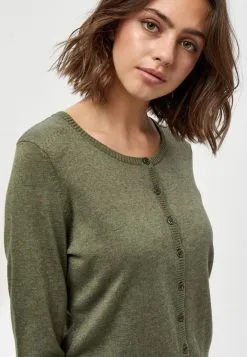 Minus New Laura - Vest - Green Field Melange -Minus Winkel 18146b218b854b68b1ce6249ceebf0f0