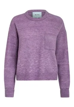 Minus Dita - Trui - Violet Melange -Minus Winkel 18f9a6d2b78f4ca5bf5230fbb2454e52