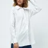 Minus Evana- Overhemdblouse - White -Minus Winkel 1941102bd66646c19bd043e7e7ac838c