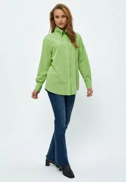 Minus Lamira- Overhemdblouse - Lime Green -Minus Winkel 1a30bf313de54feaad18ae634daa63e4