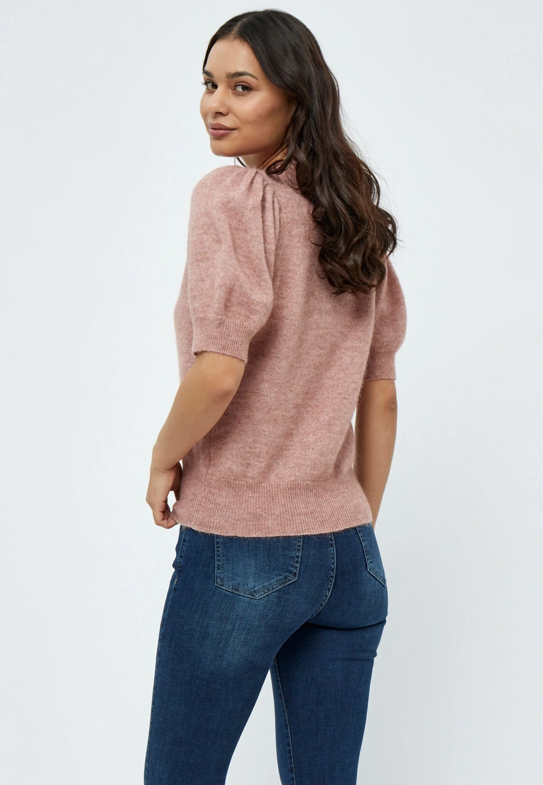 Minus Ditta - T-Shirt Print - Ash Rose Melange 5 Minus Ditta - T-Shirt Print - Ash Rose Melange - Afbeelding 3