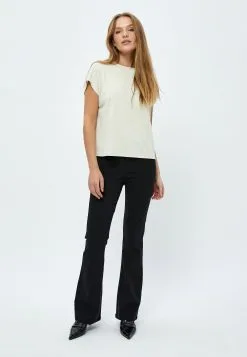 Minus Frikka Cap Sleeve - T-Shirt Basic - Light Birch -Minus Winkel 1e82e6cec6ee41639860210fb1b05430