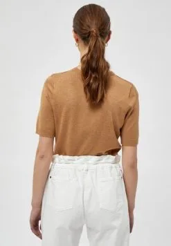 Minus Pamela - T-Shirt Basic - Almond Melange -Minus Winkel 1e8d54643a714d538f58cb6a96e01eec