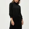 Minus Mersin Highneck - Etui-Jurk - Black