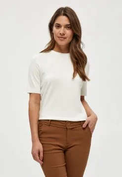 Minus Pamela - T-Shirt Basic - Broken White