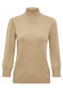 Minus Mersin Roll Neck- Trui - Warm Sand Melange -Minus Winkel 20558463a74149babed628ce344dc9af