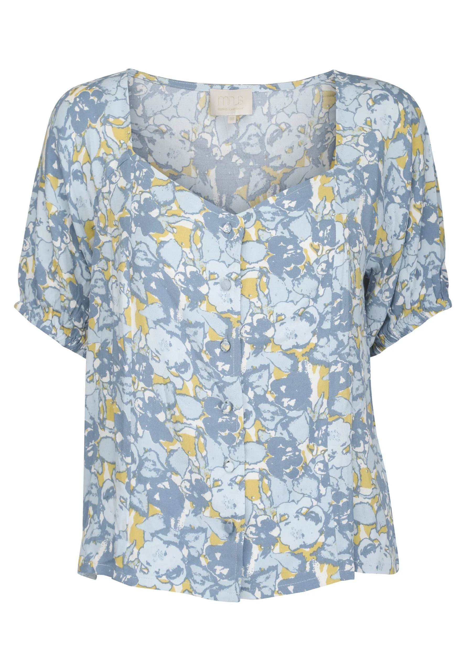 Minus Sarana - Blouse - Blue Heaven Print 7 Minus Sarana - Blouse - Blue Heaven Print - Afbeelding 5