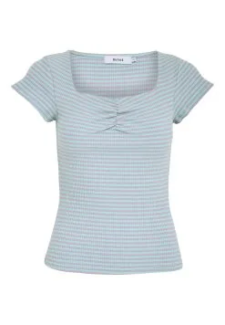 Minus Miajohanna Tee - T-Shirt Print - Cosmic Lavender Stripes -Minus Winkel 26b601c07e7e412e89104ae303bc2507