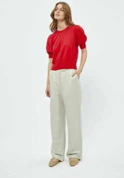 Minus Liva - T-Shirt Basic - Lollipop Red -Minus Winkel 27ef0c631fd74c2983684abbe1a8ac8d