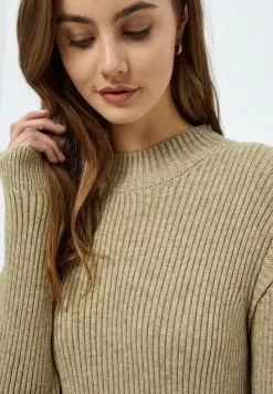 Minus Avaline - Etui-Jurk - Wood Smoke -Minus Winkel 27f3903336bf4c228062b5bd9199a49f