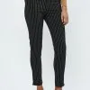 Minus Carma- Chino - Grey Pinstripe