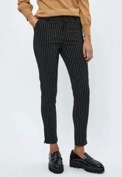 Minus Carma- Chino - Grey Pinstripe