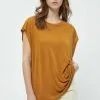 Minus Jasmena- T-Shirt Basic -Sun Baked Brown