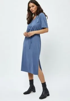 Minus Brinley- Jurk - Denim Blue -Minus Winkel 295aee1362844dbba3c4b1b89e713ed1