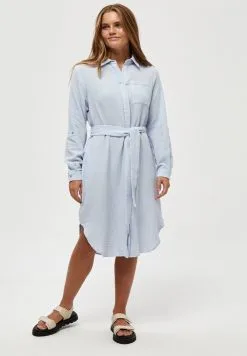 Minus Mavina - Blousejurk - Ibiza Blue