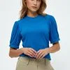 Minus Johanna- T-Shirt Basic - Ocean Blue -Minus Winkel 2ac55d29f9534a7dab485d61af652cb5