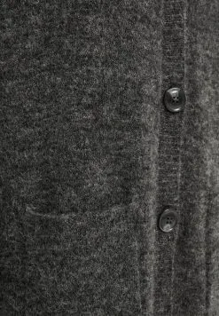 Minus Rosia Long - Vest - Dark Grey Melange -Minus Winkel 2ae760693cff4ff0a511f2434e95e615