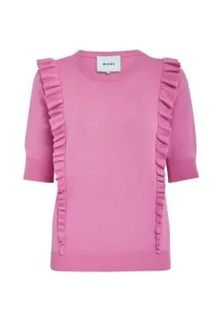 Minus Vesia - T-Shirt Basic - Super Pink -Minus Winkel 2cb4cf9d219445fe950c406eca151d66