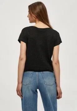 Minus Carlina- T-Shirt Basic - Black Lurex 10 Minus Carlina- T-Shirt Basic - Black Lurex -Minus Winkel 2ce7a632881f44b48553637df88f9aca