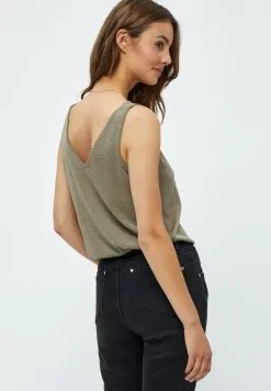 Minus Carli- Top - Khaki -Minus Winkel 2daa6846fef3465eac9375af22888b10