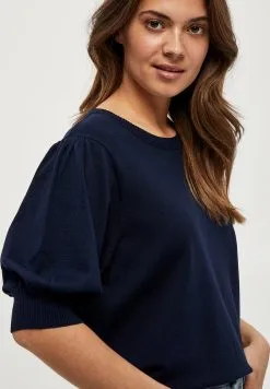 Minus Liva - T-Shirt Basic - Black Iris Solid -Minus Winkel 2dad89408c424d0ba3a935bdaab6eaf0