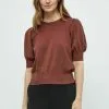 Minus Liva- T-Shirt Basic - Dark Cinnamon Brown 2 Minus Liva- T-Shirt Basic - Dark Cinnamon Brown -Minus Winkel 301245e3a14847dbafb540c50fb655a2