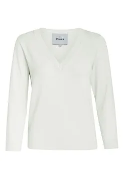 Minus Milla 3/4 Sleeve - Trui - Broken White -Minus Winkel 317afe3df57542e68959dd64ec30fc06