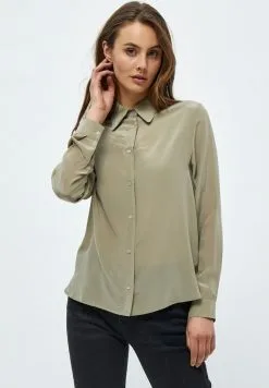 Minus Caty- Overhemdblouse - Wood Smoke