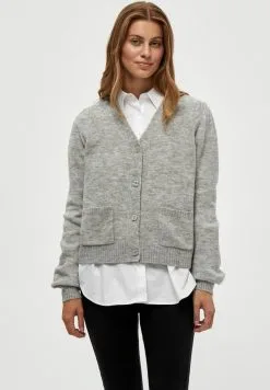 Minus Angie - Vest - Light Grey Melange